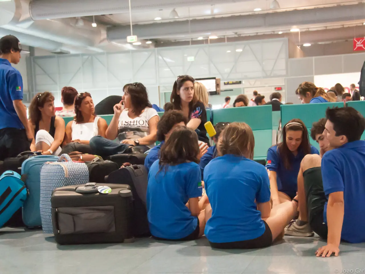 International visitors greeted at Omsk airport, according to the report