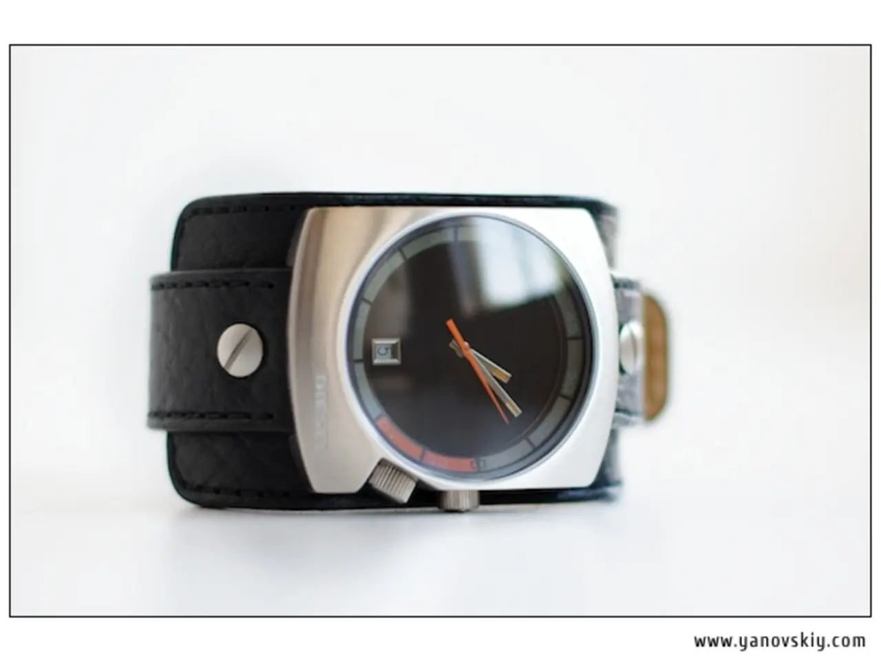 This picture is an edited picture. In this picture there is a watch and there are two jobs and...