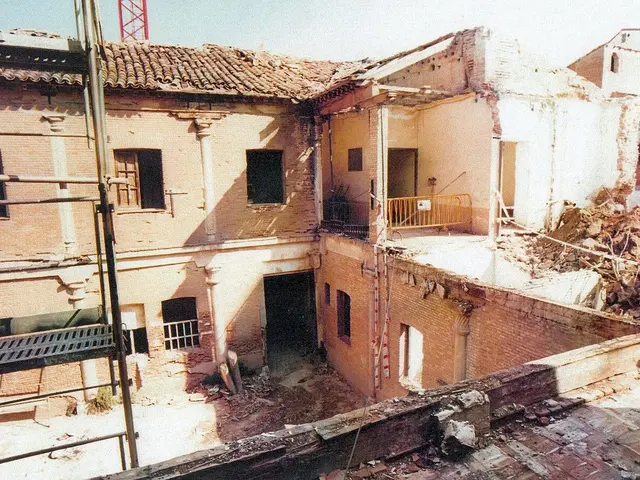 Demolition Underway: Old Vallourec Halls Being Torn Down in Urban Center