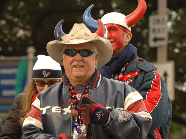 This picture describes about group of people, few people wore caps and few people wore spectacles,...