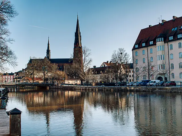 On the left corner of the image there is a wooden deck and also there are poles. At the bottom of...