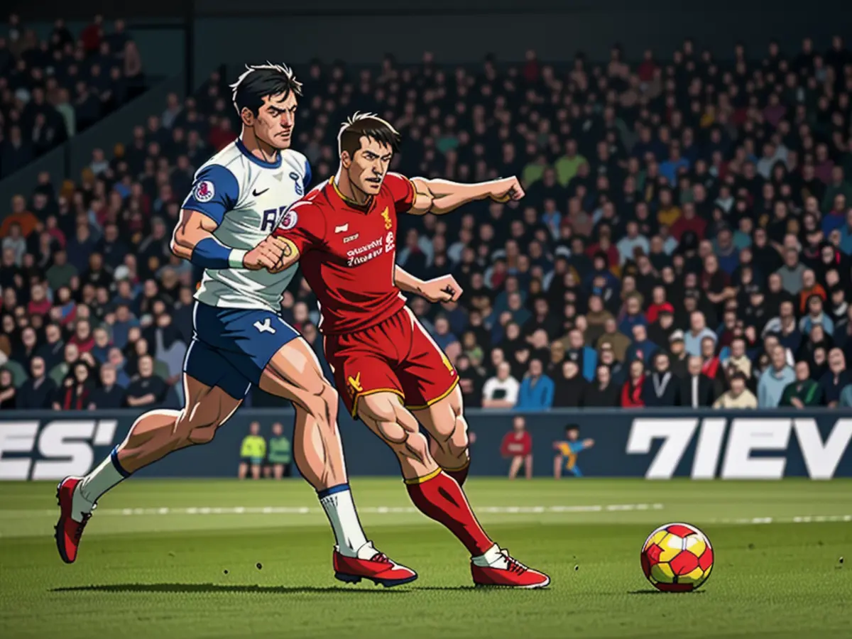 Spurs take on Liverpool in a Premier League encounter at Tottenham Hotspur Stadium.