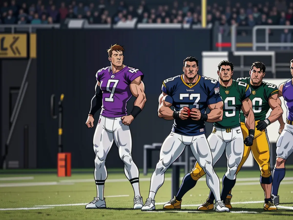 Green Bay Packers and Minnesota Vikings Engage in Football Competition